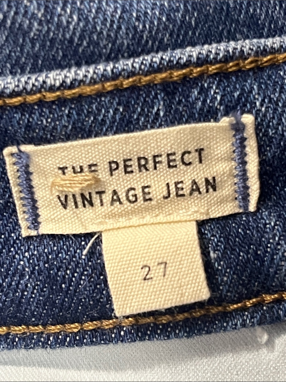 NWOT Madewell The Perfect Vintage Jean 27 High Rise Straight DM7530 - Picture 8 of 10